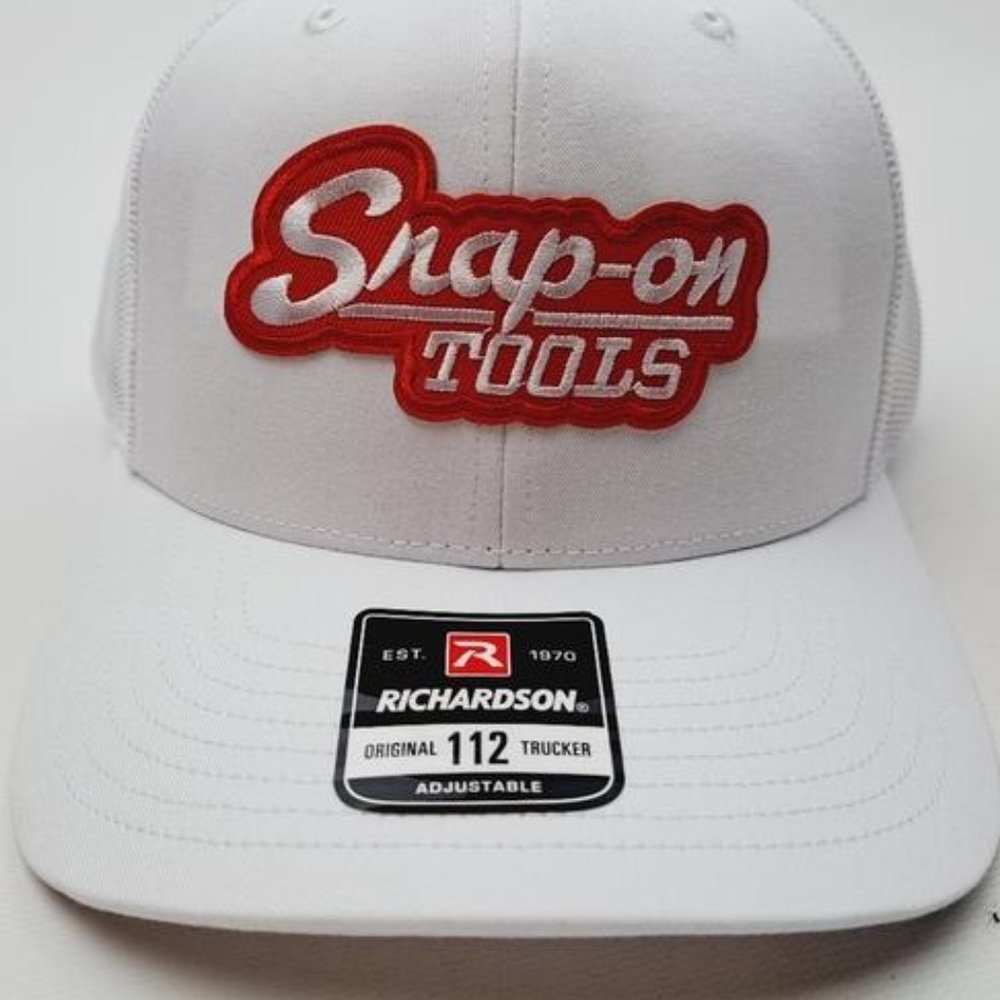 Retro Snap-On Tools Richardson 112 Trucker Mesh Snapback Racing Mechanic Tech